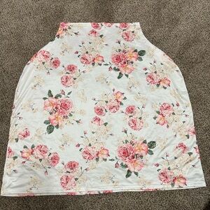 Floral Print cat seat cover